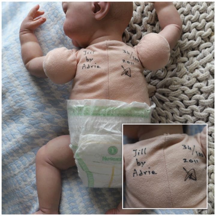 リボーンドールJILL by Adrie Stoete