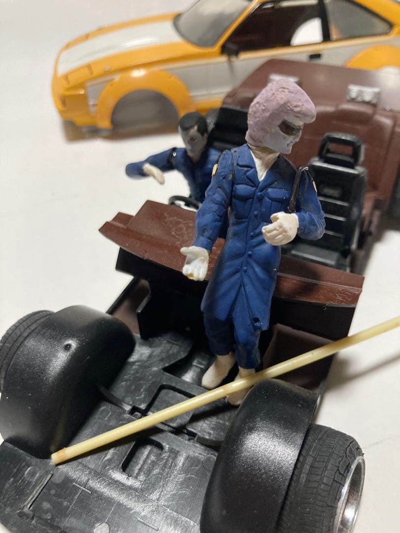 アオシマ？フジミ？マルイ？セリカＸＸ　レア人形付き　ジャンク扱いで