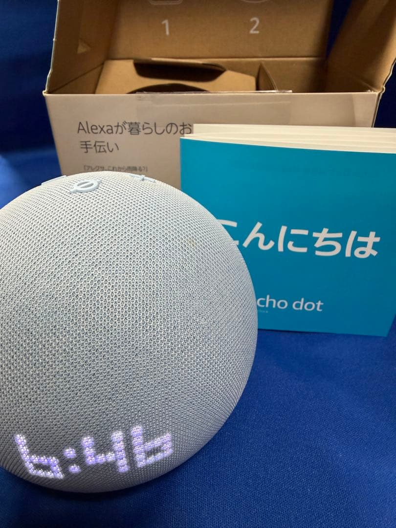Amazon Echo Dot with clock 第5世代(中古です)