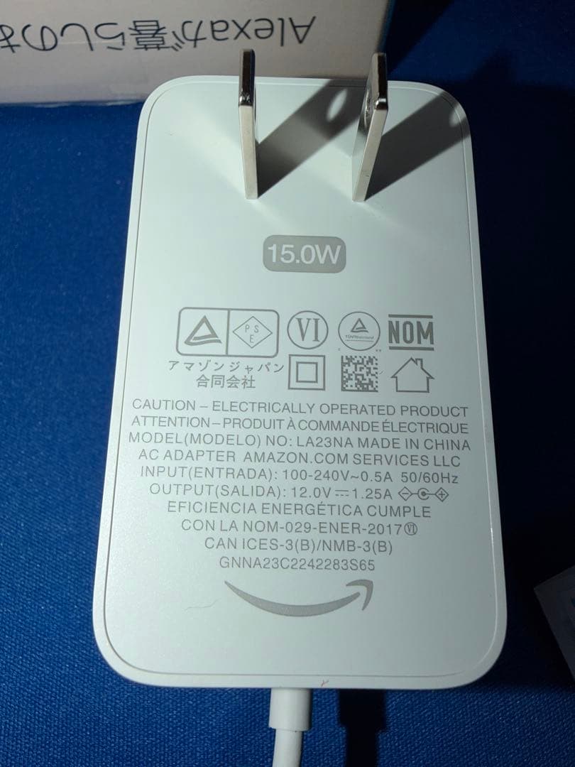 Amazon Echo Dot with clock 第5世代(中古です)