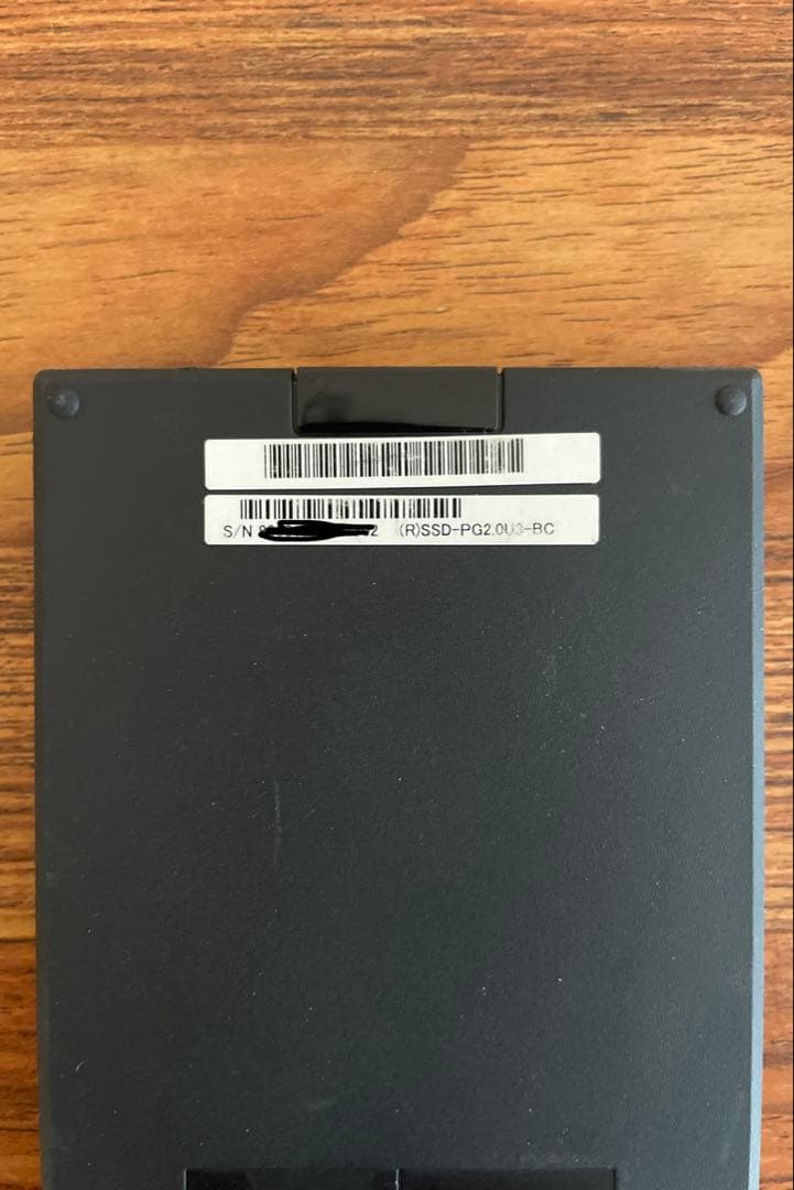 BUFFALO SSD-PG2.0U3-BC 外付けSSD 2TB