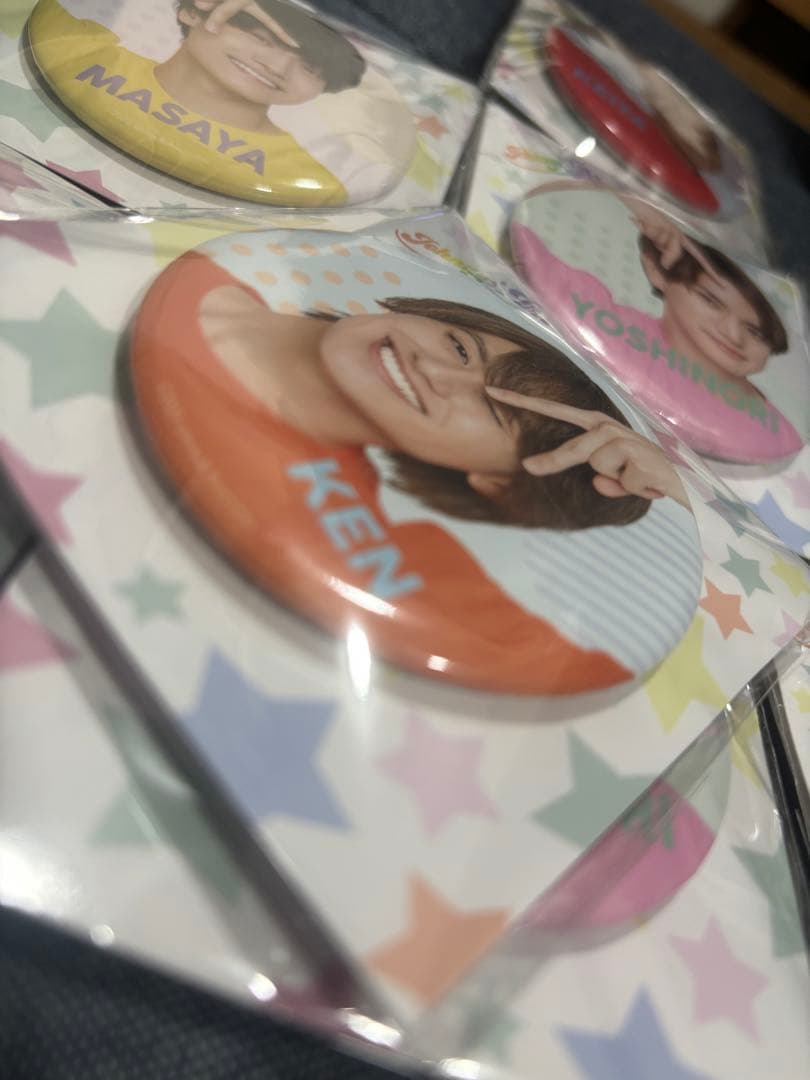 Aぇ! group わっしょいCAMP! 缶バッジ