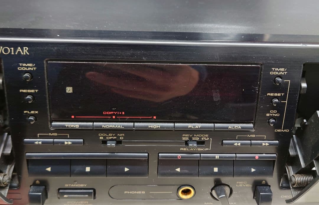 ★Pioneer T-W01AR ダブルカセットデッキ