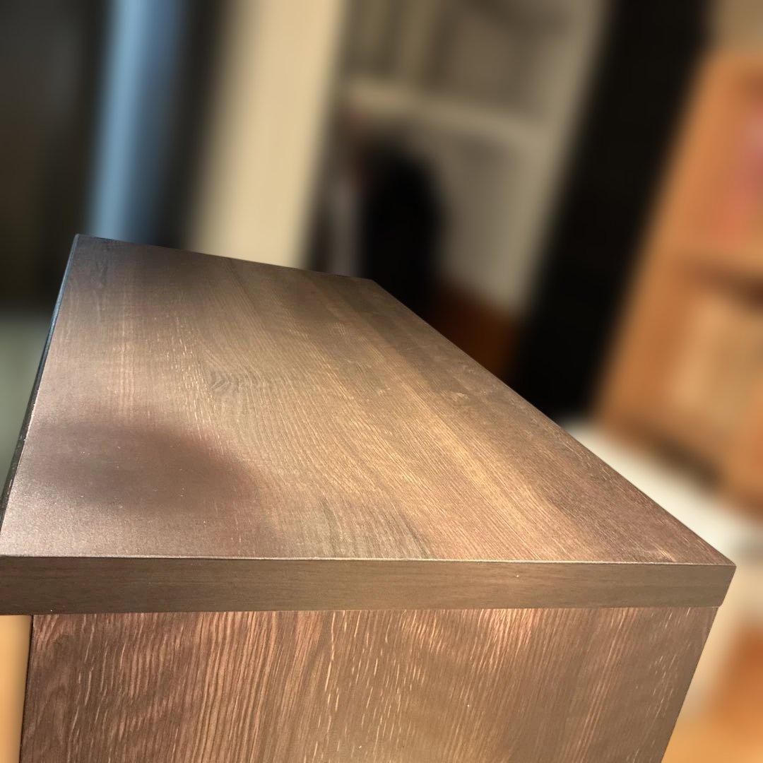 美品　ニトリ ランダム ハイチェスト 幅80cm おしゃれ　多段収納