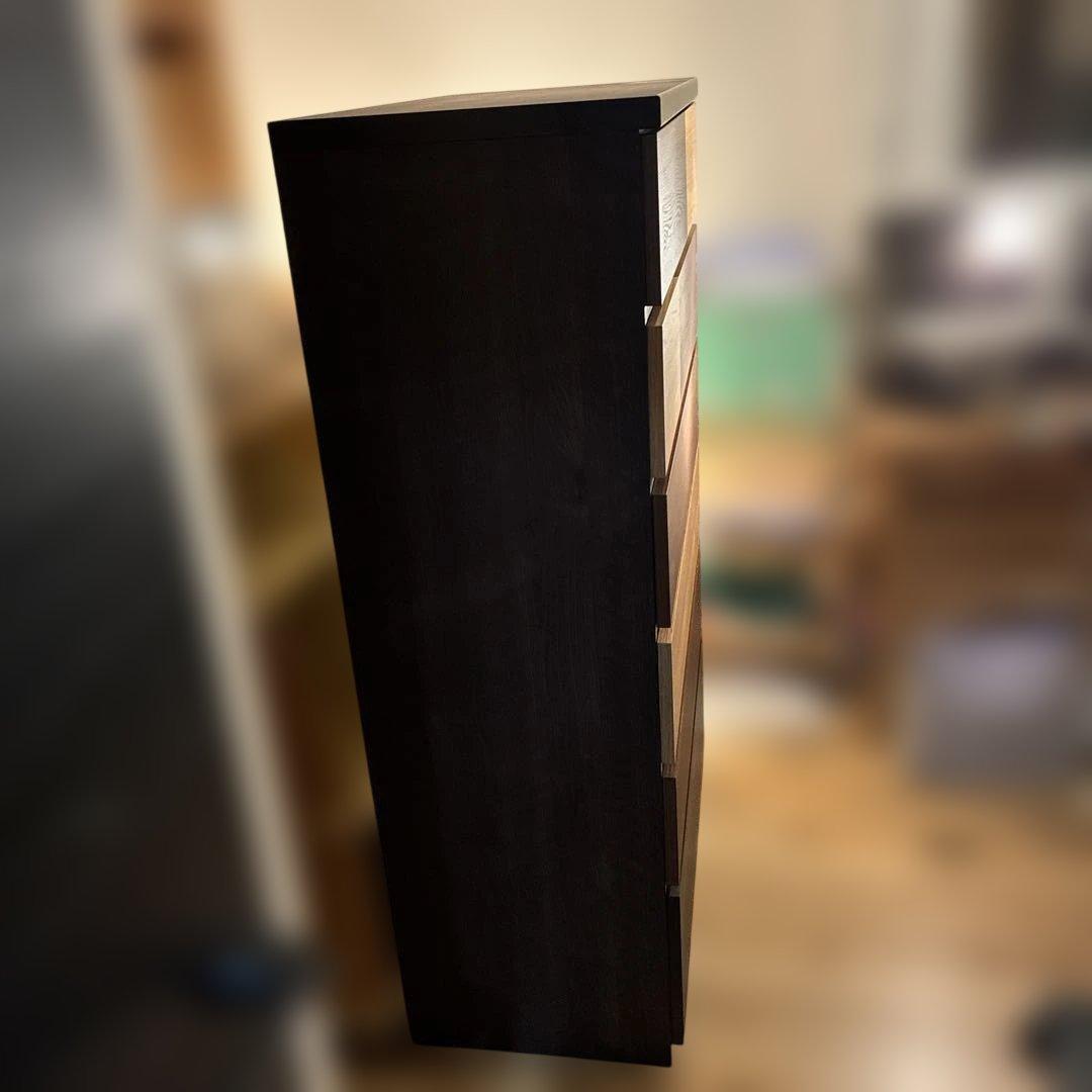 美品　ニトリ ランダム ハイチェスト 幅80cm おしゃれ　多段収納