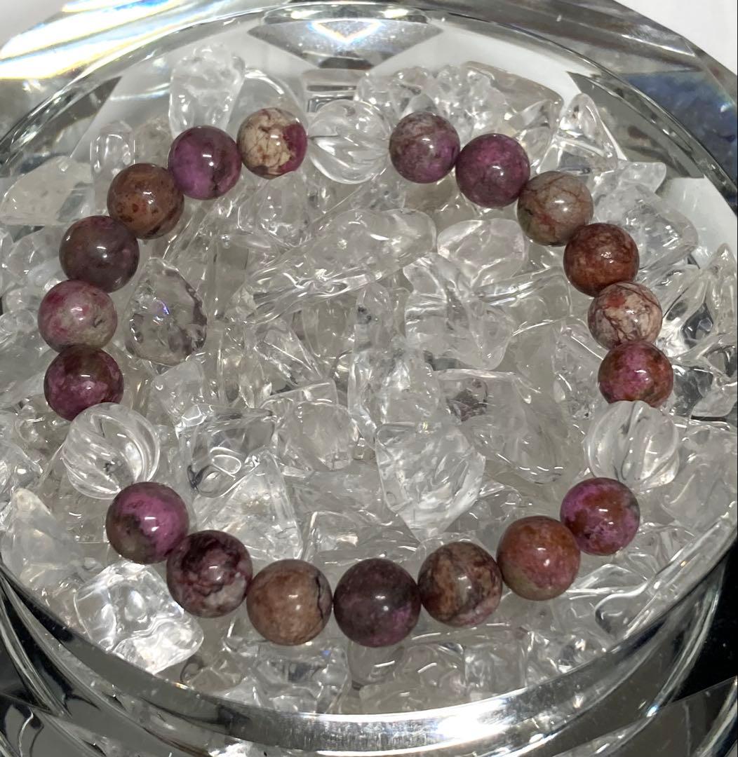 天然石　ピンクスギライト　ブレスレット