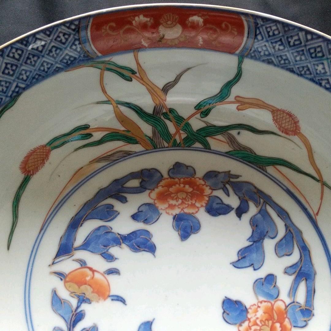特別出品 古伊万里 金襴手 龍文鉢 江戸中期 美術館級 骨董 茶道具