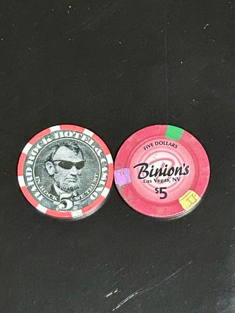 【極稀少/Stardust】ラスベガス 本物カジノチップ 33枚セット豪華セット