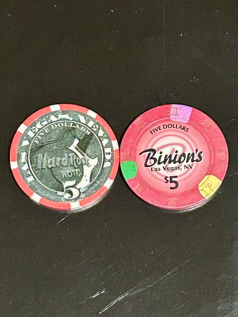 【極稀少/Stardust】ラスベガス 本物カジノチップ 33枚セット豪華セット