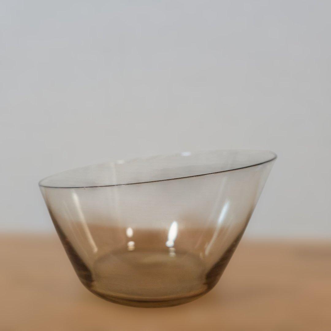 【未使用】Sghr(スガハラ)ガラスボウル　3個セット