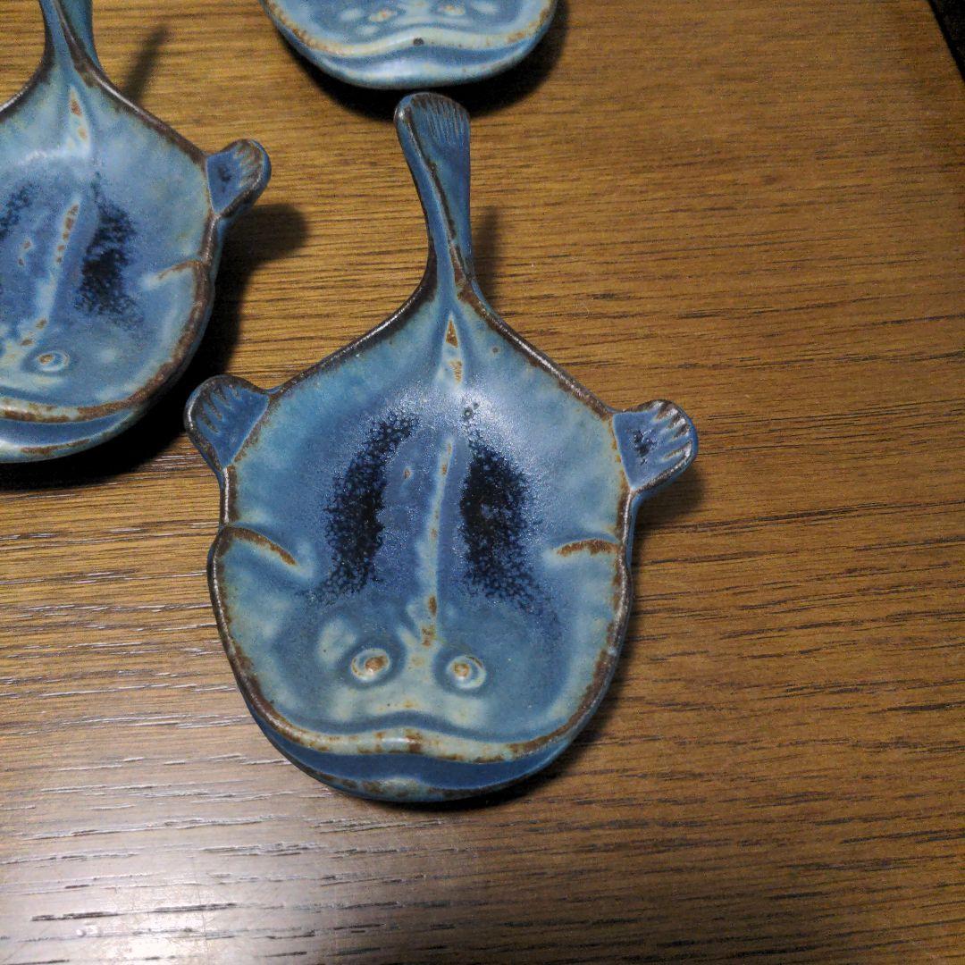 京焼 三浦竹泉 豆皿 小皿 醤油皿 5枚　箱なし