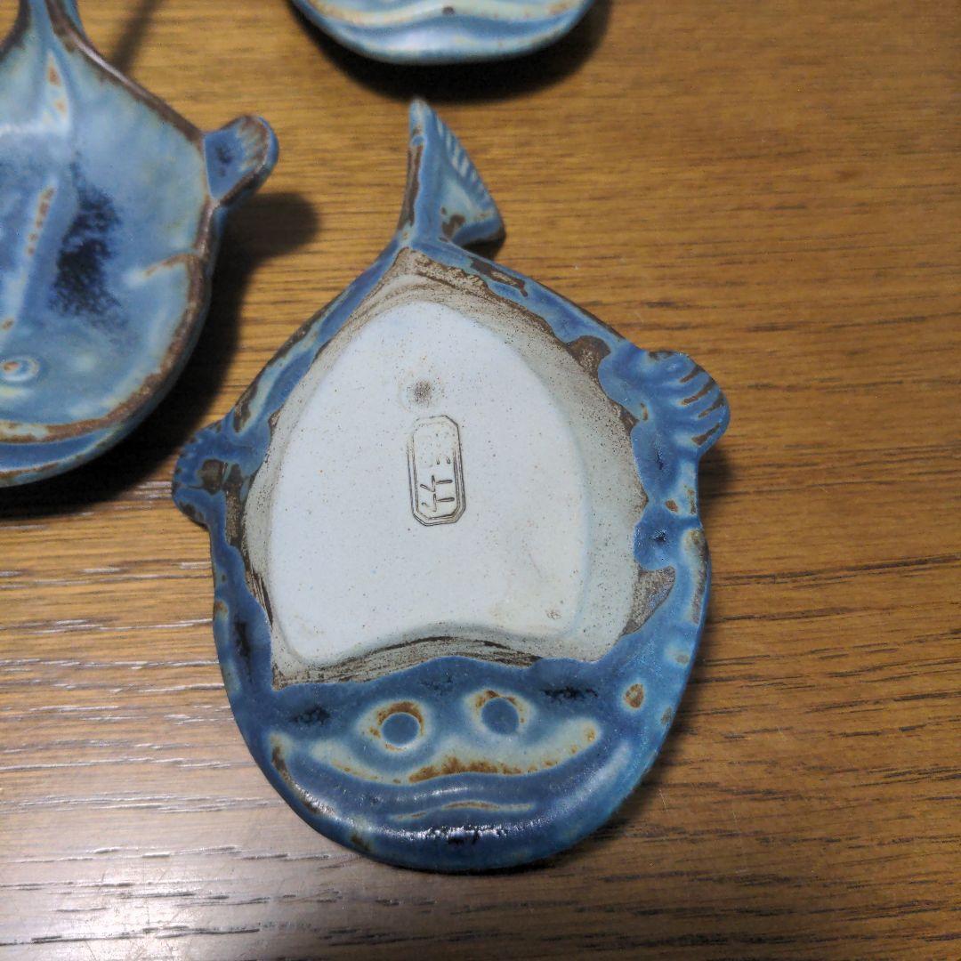 京焼 三浦竹泉 豆皿 小皿 醤油皿 5枚　箱なし