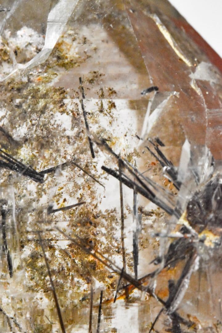 マニハール産 ブラックルチルインクォーツ