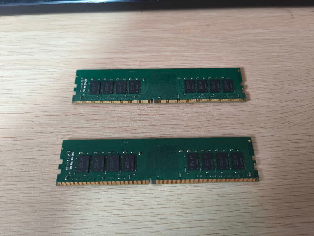 ddr4メモリ　2666 16GB ×2 合計 32GB