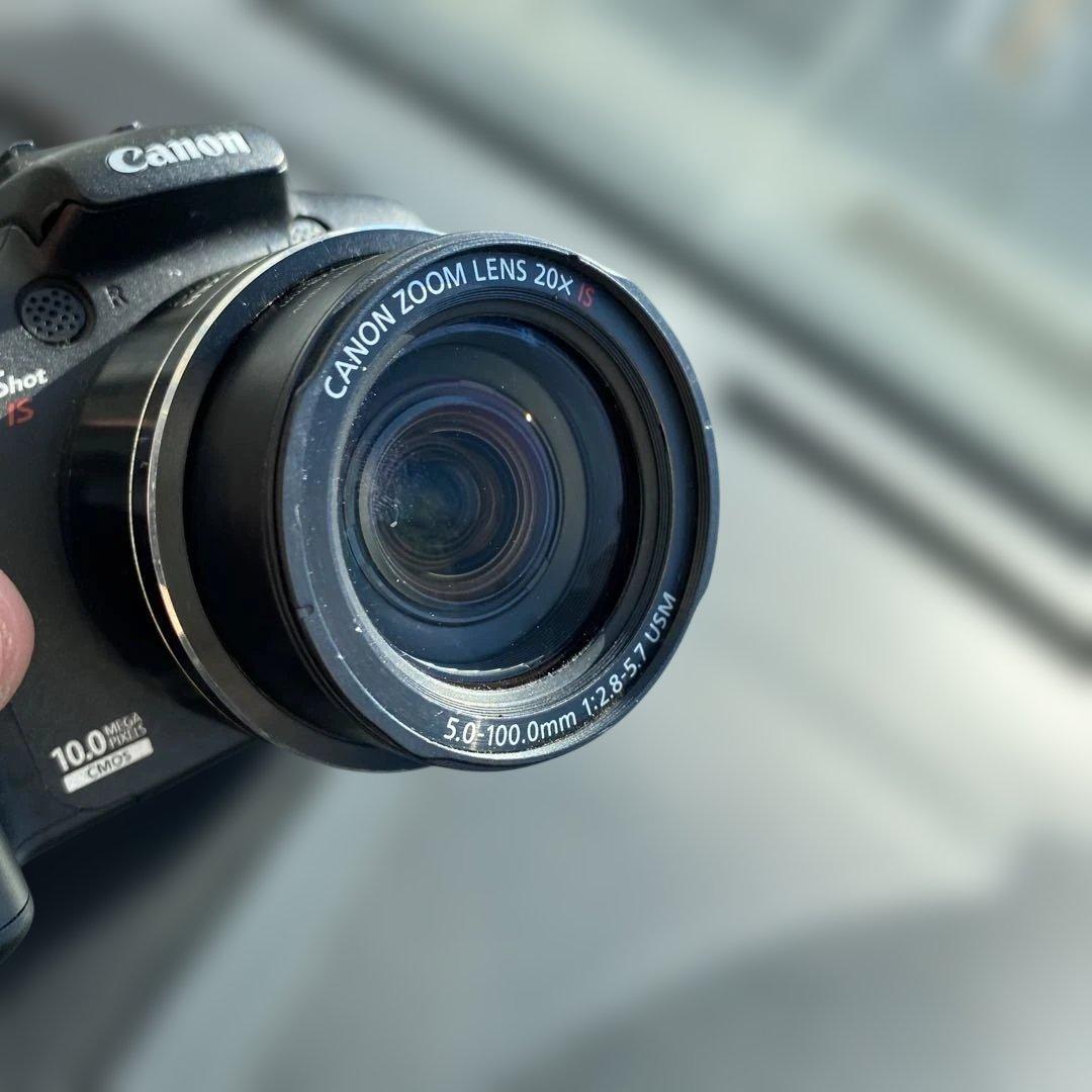 Canon デジタルカメラ　PowerShot SX10 IS 単3電池で動作