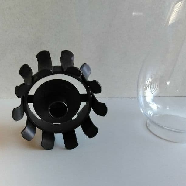 スウェ―デンＢＯＤＡ社アイアンキャンドルスタンド(ヴはィンテージ)