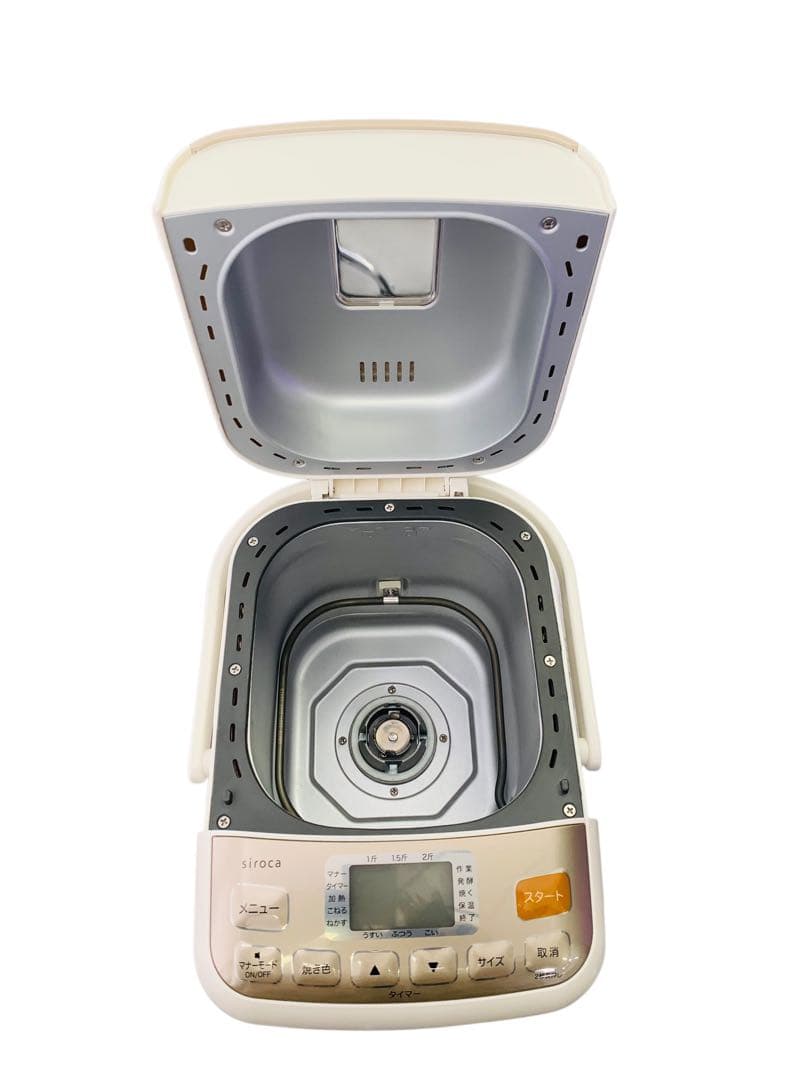 【美品】SIROCA SHB-712 全自動ホームベーカリー 29メニュー お餅