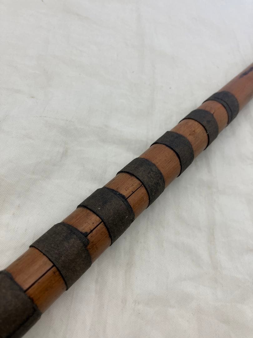 古い龍笛 能管 横笛 和楽器 管楽器 日本舞踊 歌舞伎 祭り 篠笛　骨董