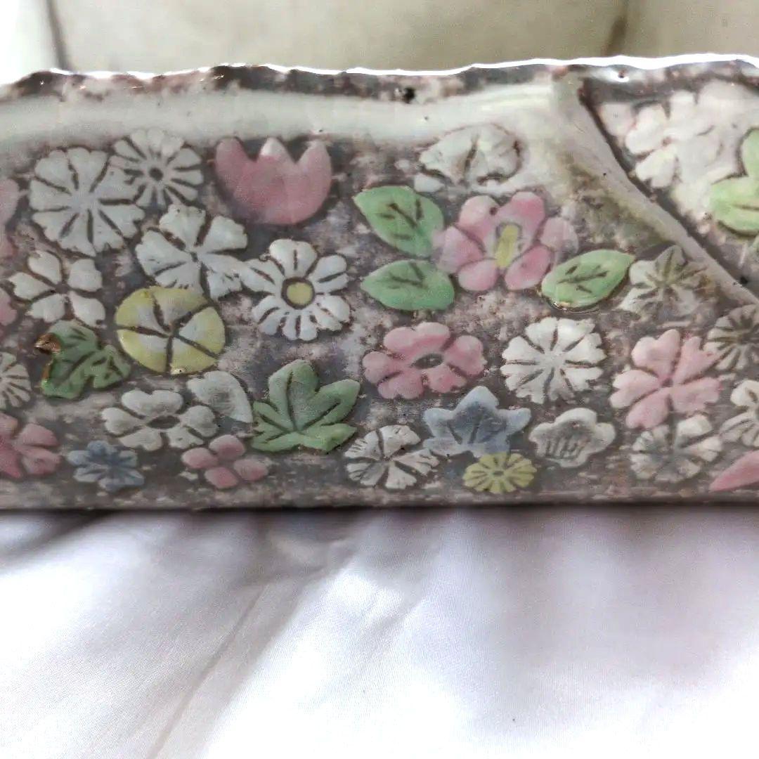 【新品未使用】清水焼 伊藤典哲 桜 皿 置物 インテリア