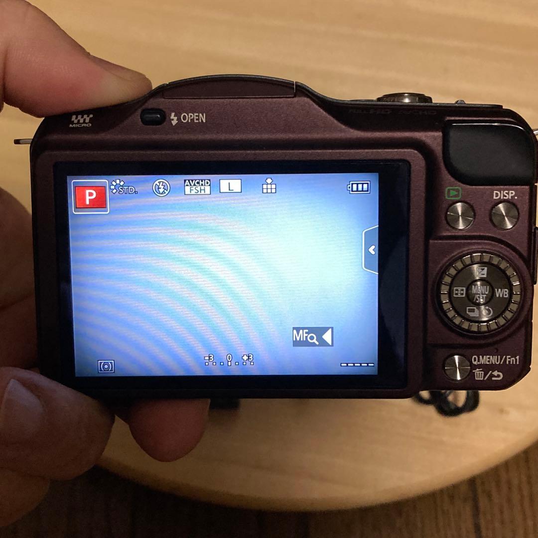 美品パナソニック LUMIX GF5 ブラウン　シャッター回数極少2151