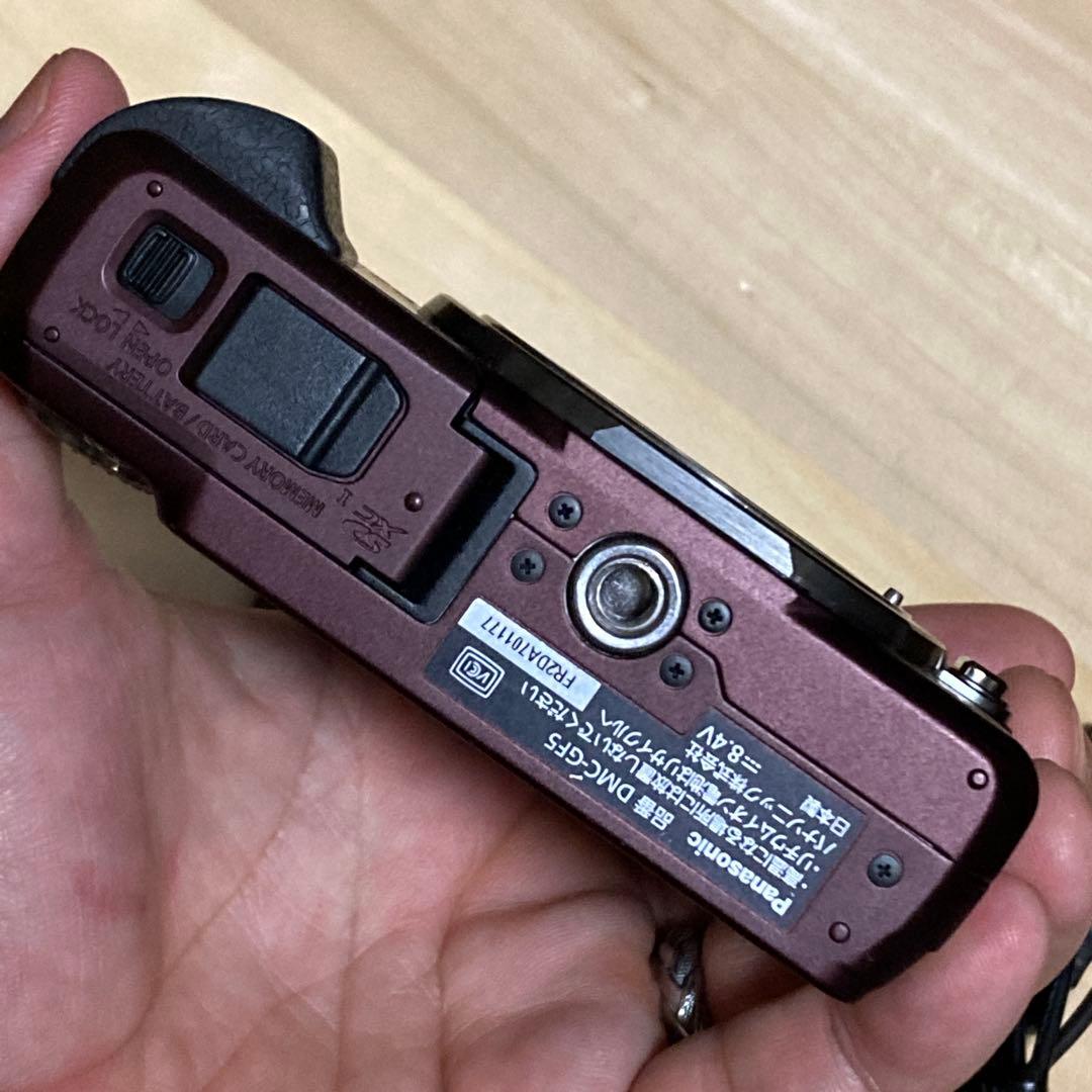 美品パナソニック LUMIX GF5 ブラウン　シャッター回数極少2151