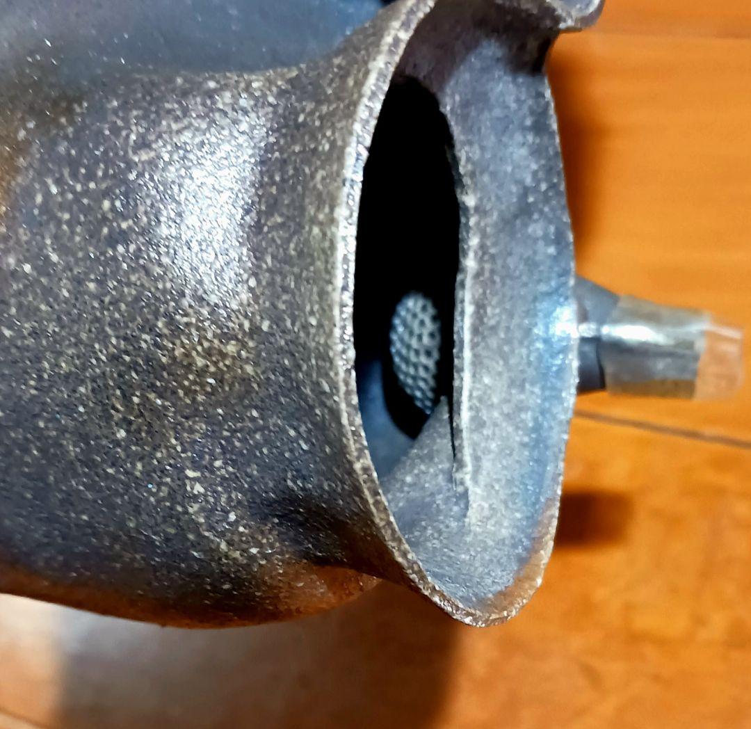 林克次 萬古焼 茶器急須 手捻り タタラ技法 アート芸術 軽量150g