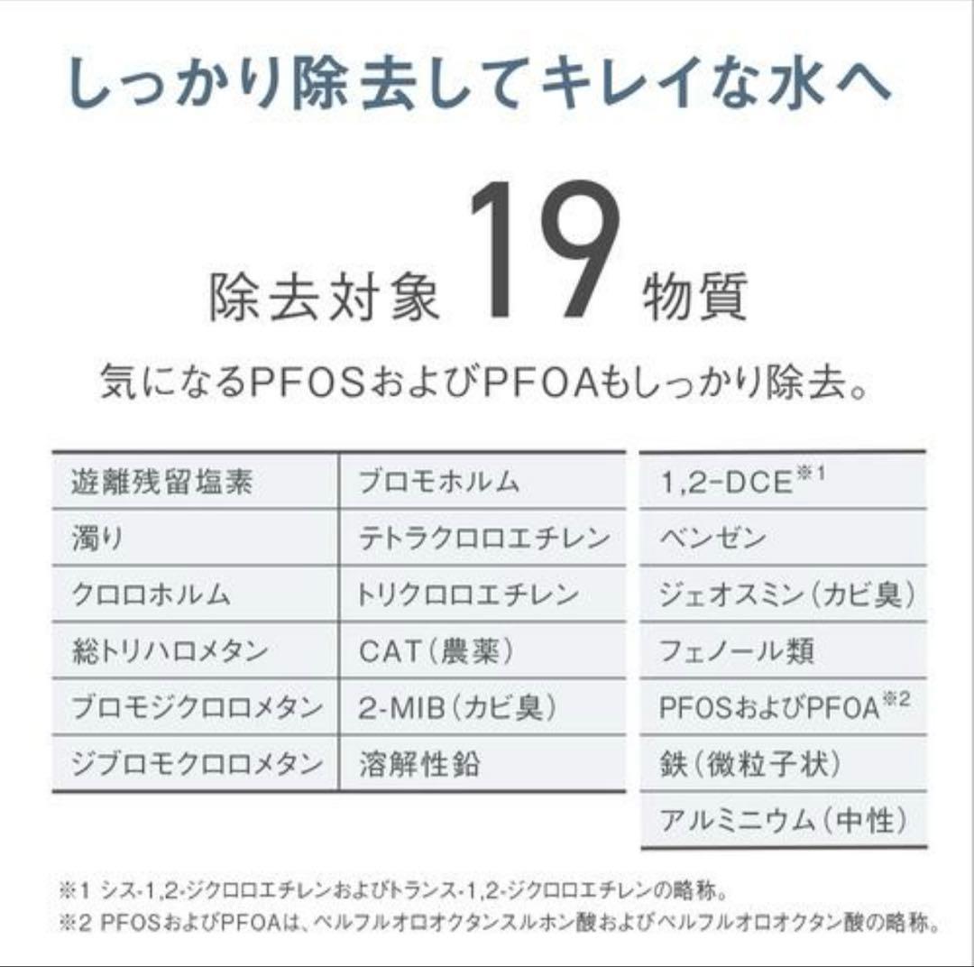 保証書付き Panasonic TK-24-W(ホワイト) パナソニック　浄水器