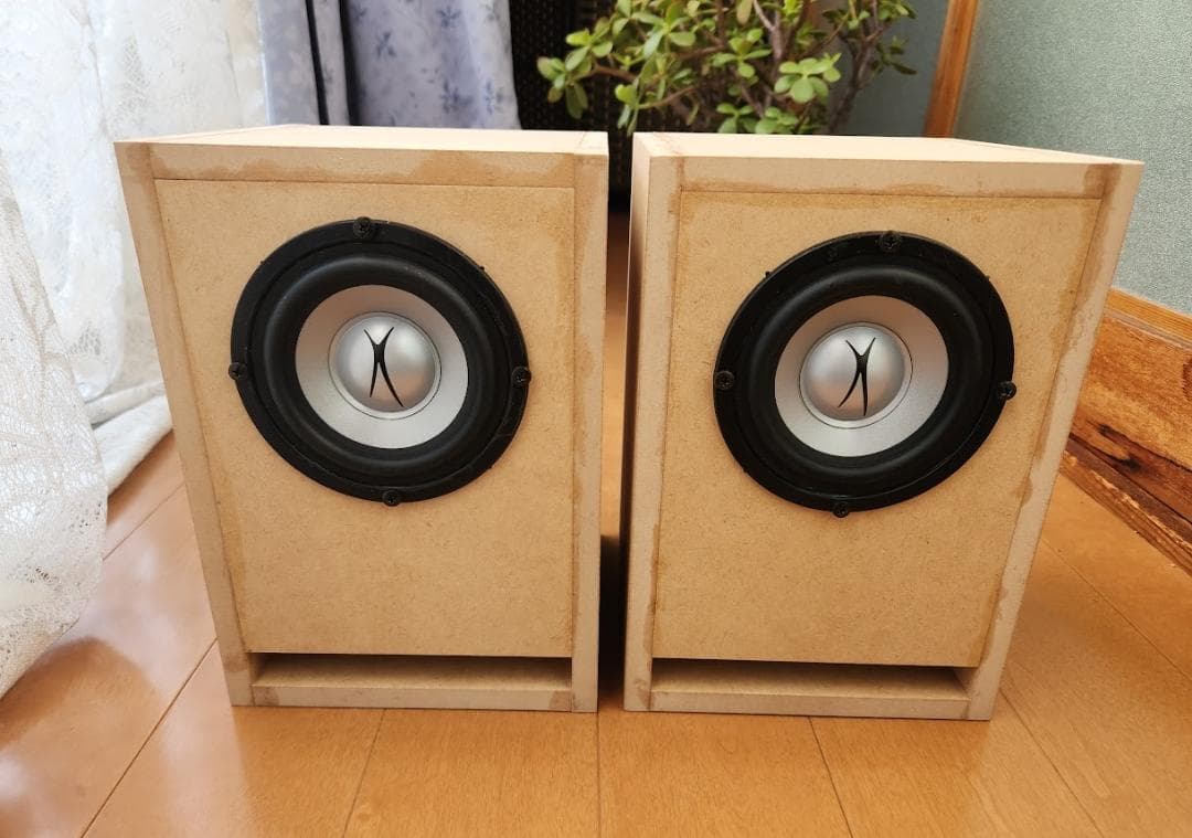 10cm汎用自作バスレフBOX