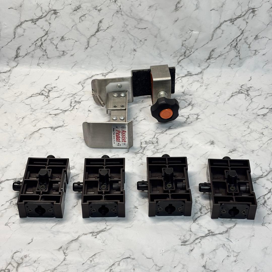 吉澤 アシストスツール アシストペダル セット 足台 ピアノ補助ペダル 良品