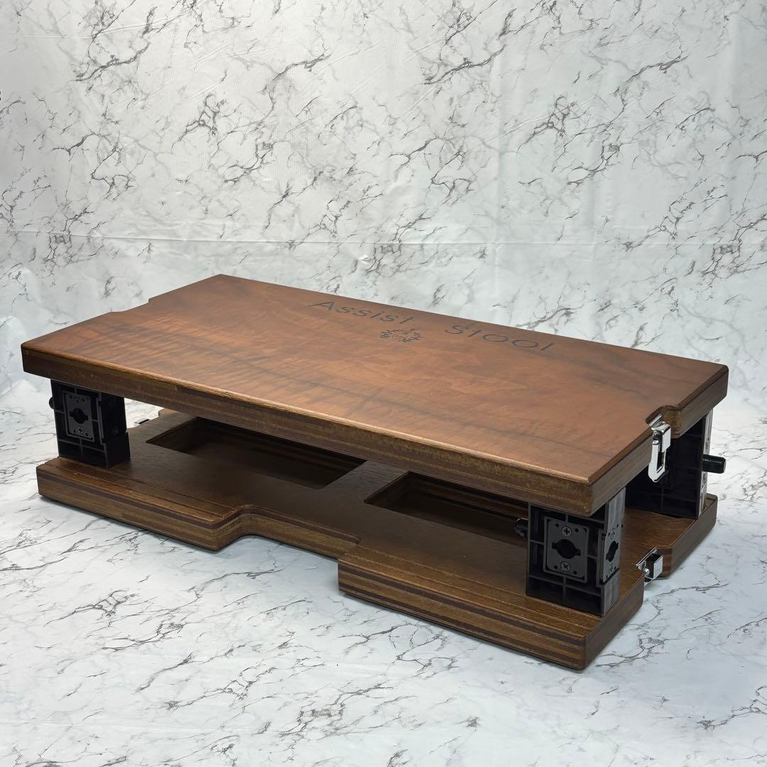 吉澤 アシストスツール アシストペダル セット 足台 ピアノ補助ペダル 良品