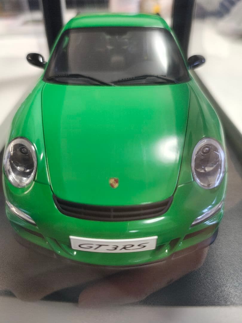 AUTOart Porsche911 997 GT3 RS グリーン