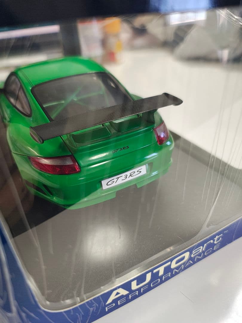 AUTOart Porsche911 997 GT3 RS グリーン