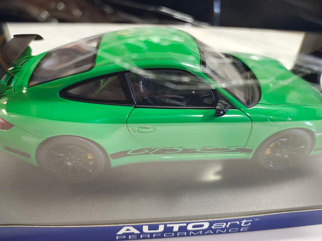 AUTOart Porsche911 997 GT3 RS グリーン