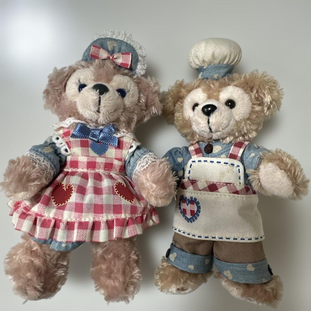 ダッフィー・シェリーメイぬいぐるみバッチ14体セット