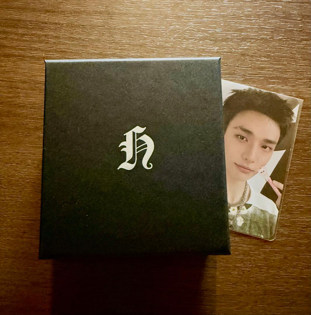 straykids ヒョンジン ネックレス 南京錠 POPUP トレカ