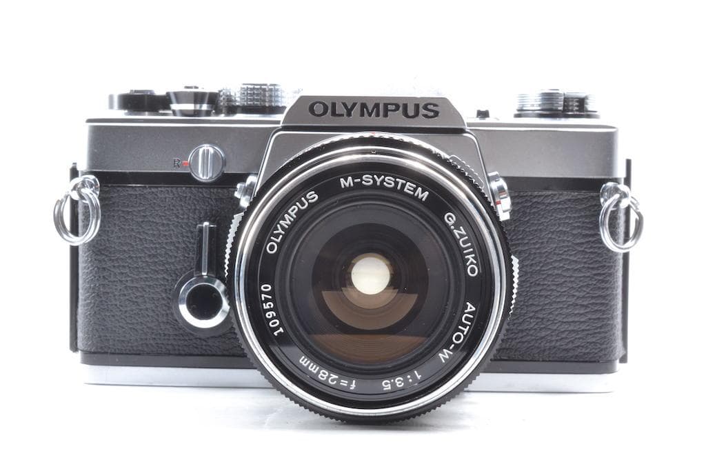 オリンパス OM-1n OM 28mm f/3.5 完動品 モルト交換済