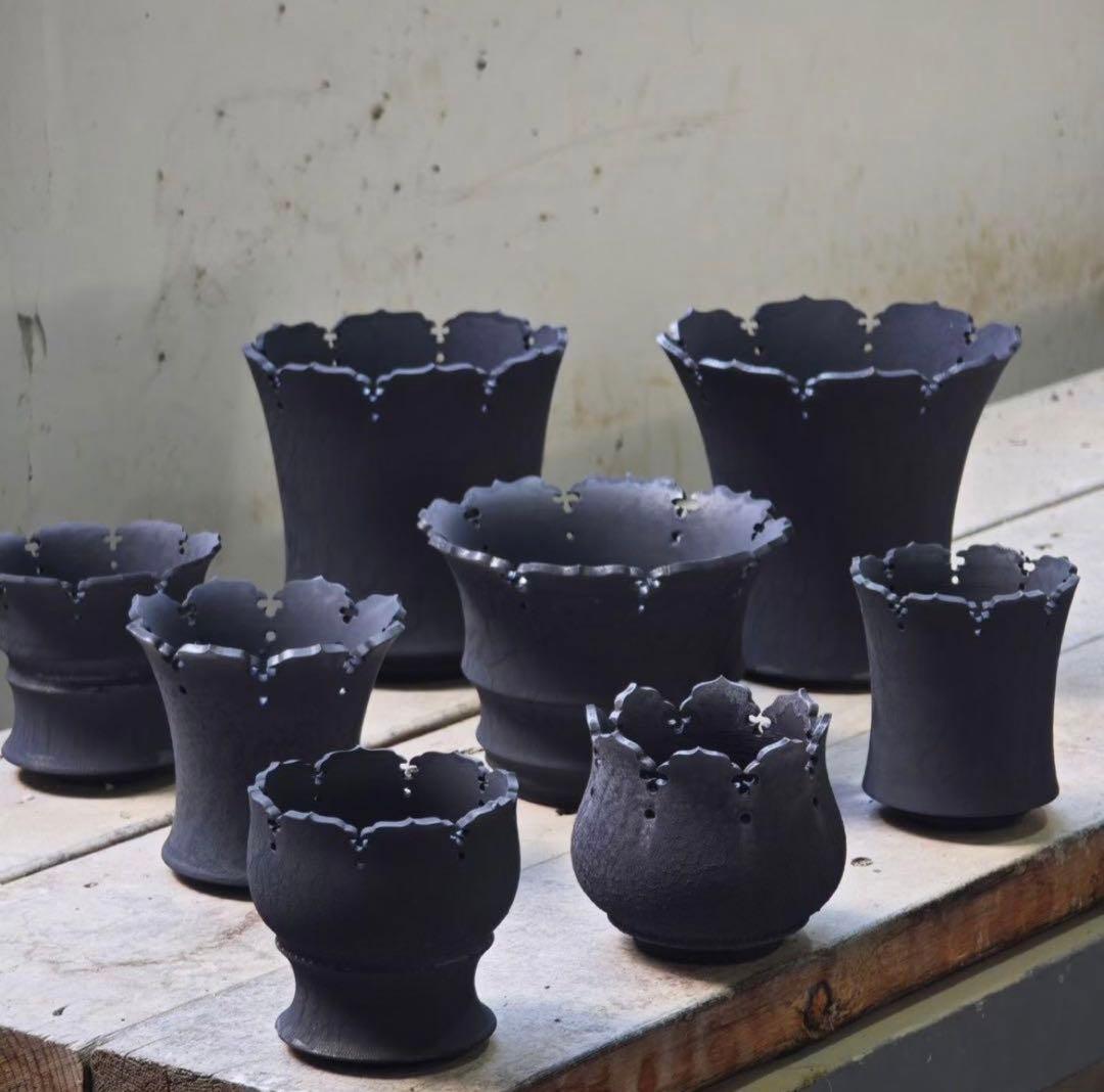 S SIZE 植木鉢 作家鉢 アガベ グラキリス チタノタ 甲蟹 ハデス 魔丸