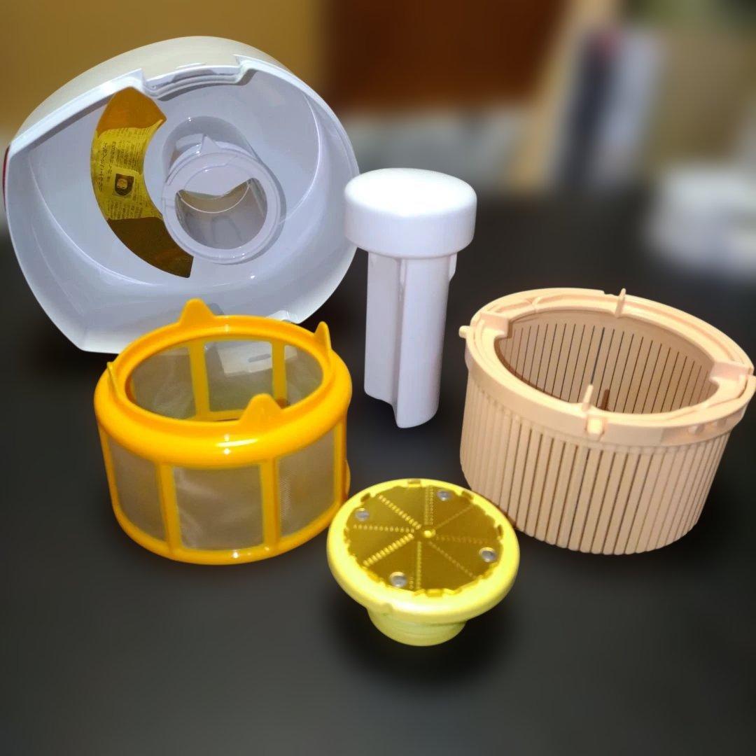 Panasonic ジューサー ホワイト・イエローMJ-M12