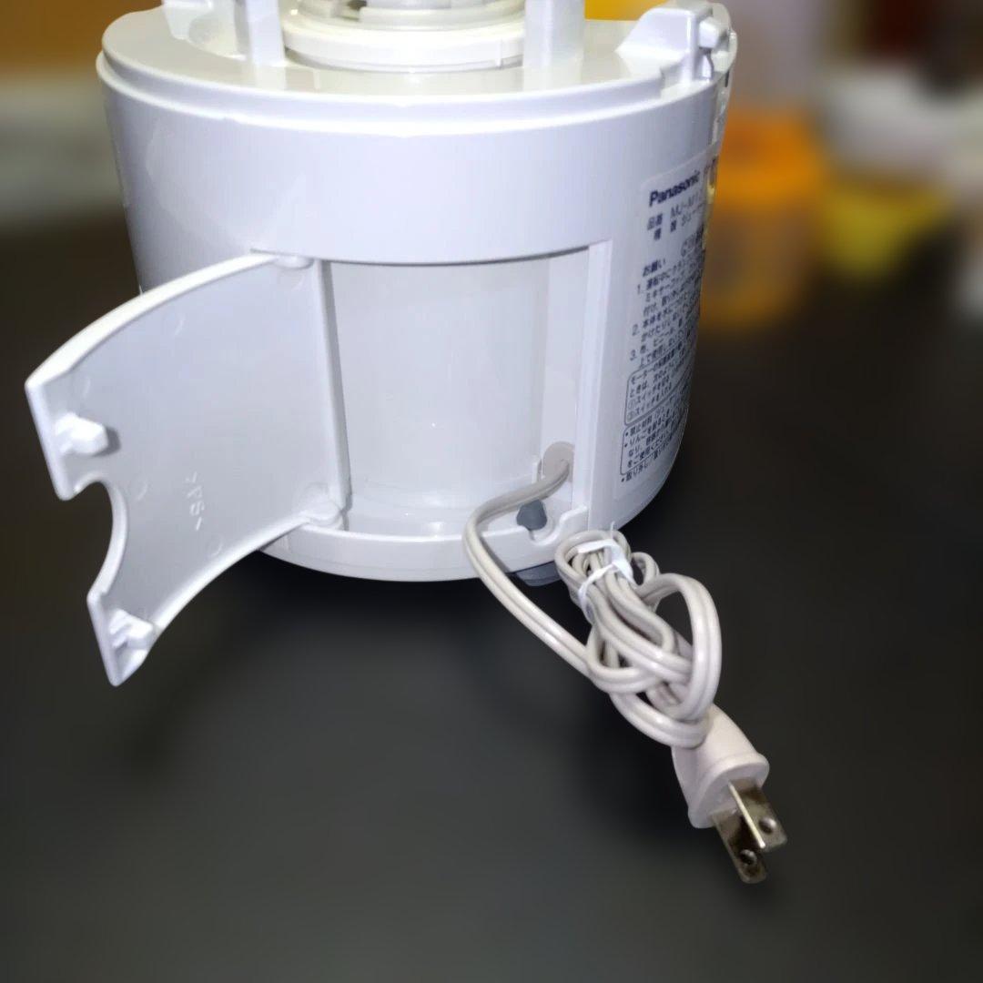 Panasonic ジューサー ホワイト・イエローMJ-M12