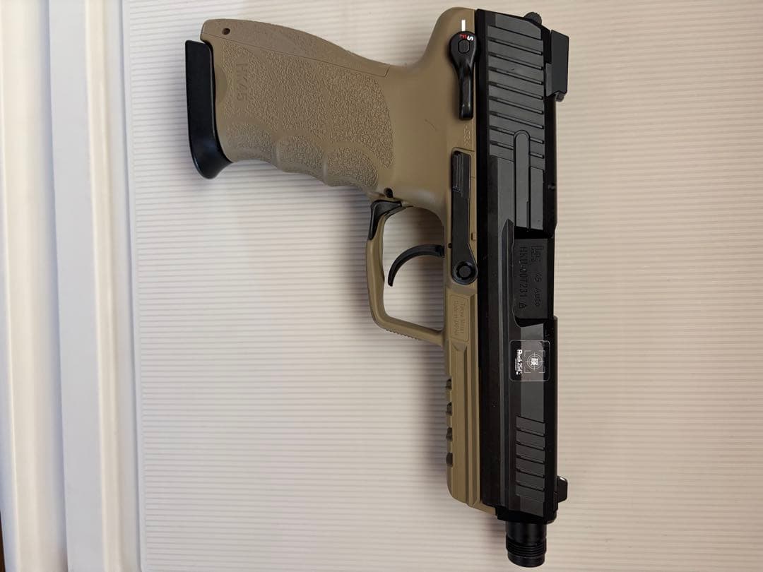 HK45 Tactical ガスガン サイレンサー付き