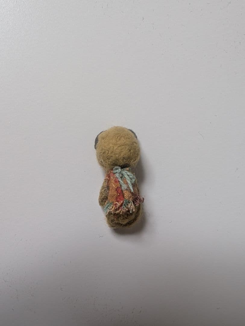 ミニチュア　くまの小さなぬいぐるみ　作家さんの作品