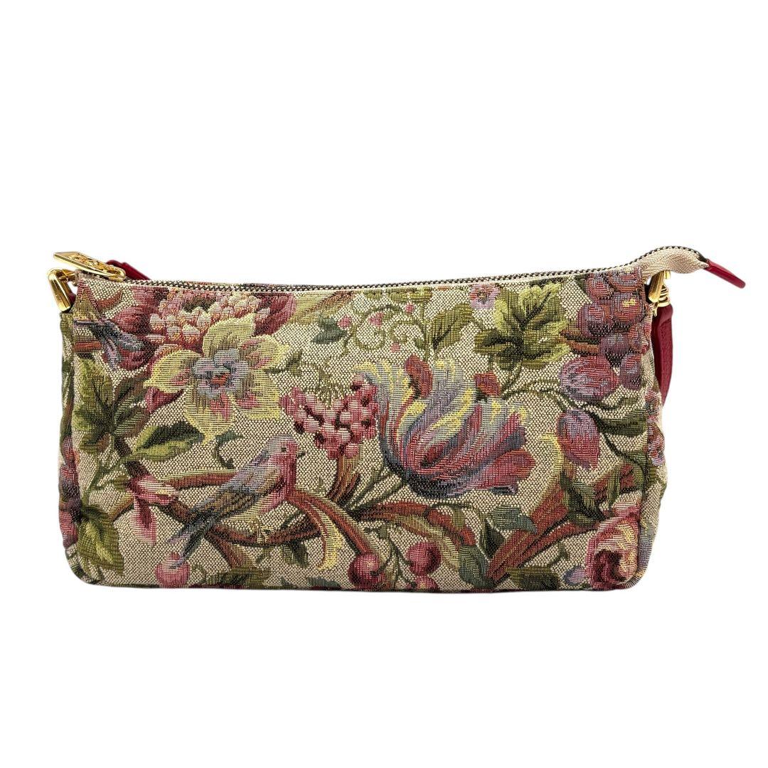 【極美品】 シンクビー ミニボストンバッグ トートバッグ ポーチ付 花柄