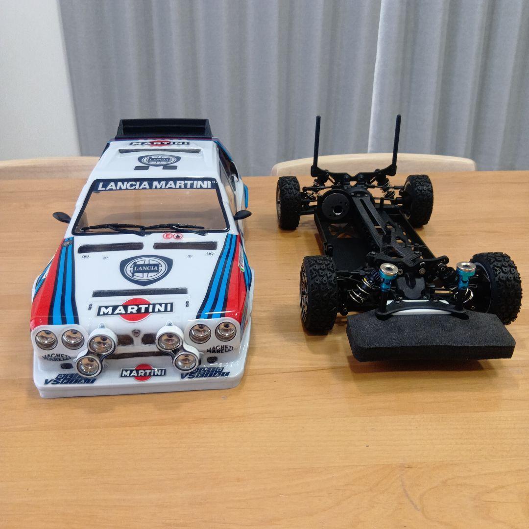 １／１０　ランチャデルタS4　ラジコンカーボディ（シャーシおまけ）