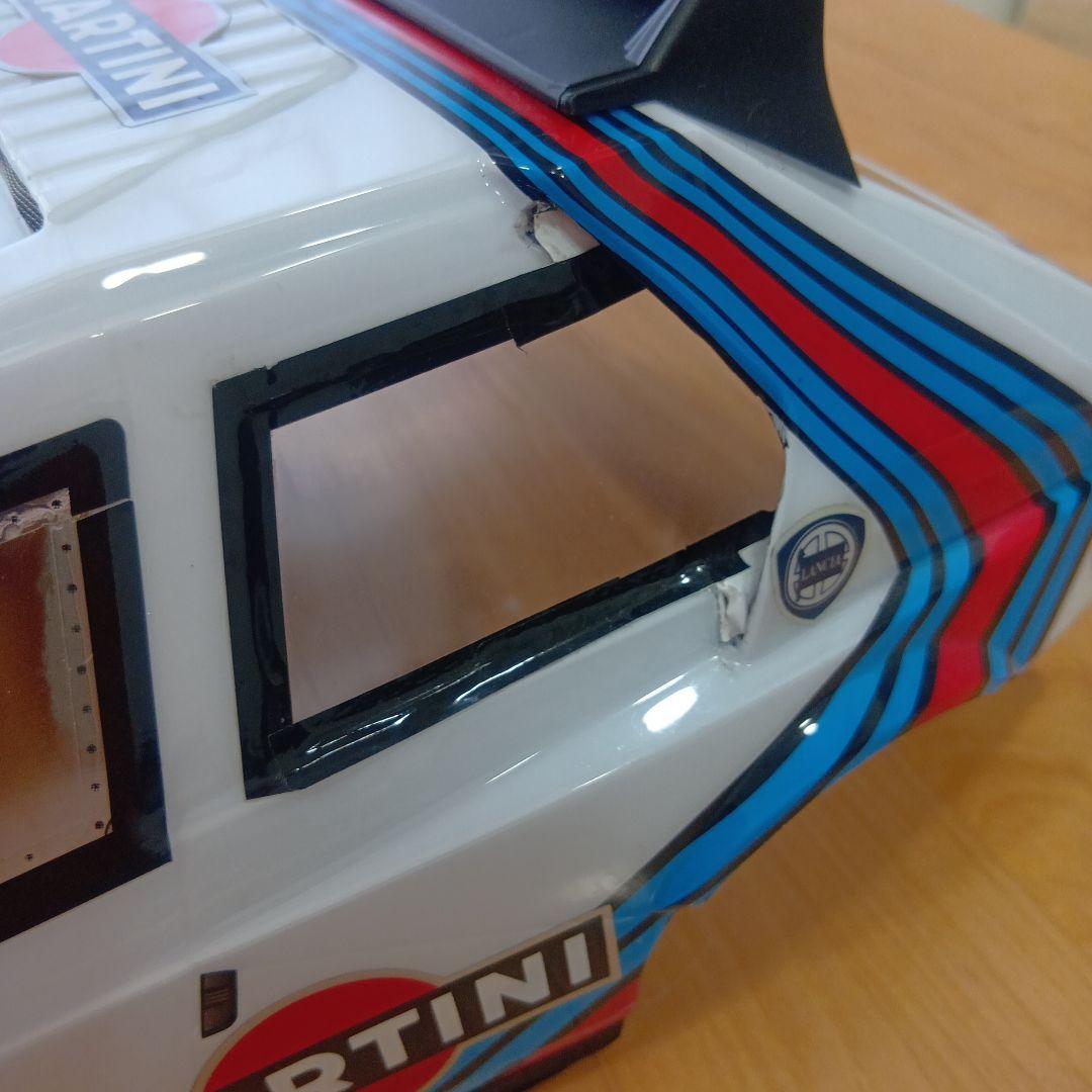 １／１０　ランチャデルタS4　ラジコンカーボディ（シャーシおまけ）