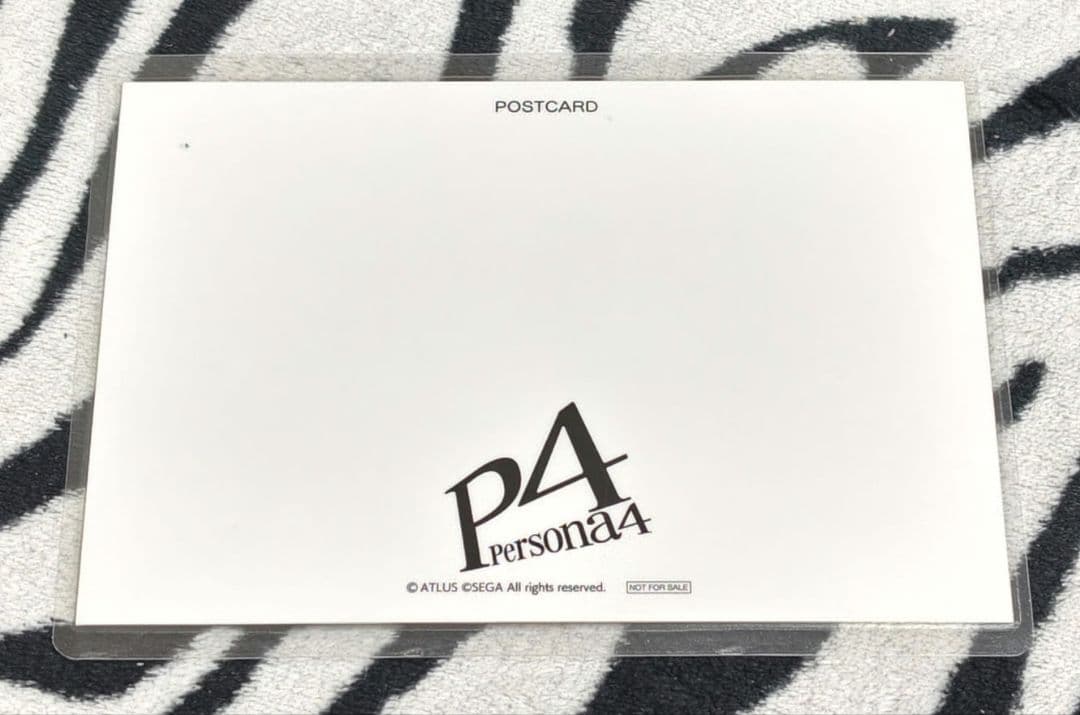 希少!! ペルソナ4 ani-art 足立透 ポストカード ラミネート済