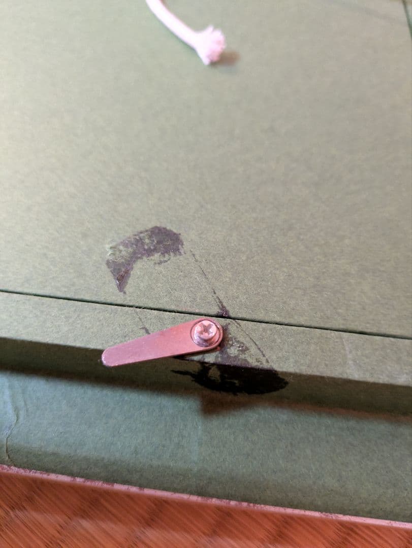 的場錠「華」油彩画