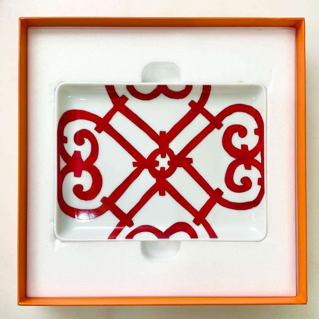 ◎ HERMES ガダルキヴィール スクエアプレート Guadalquivir