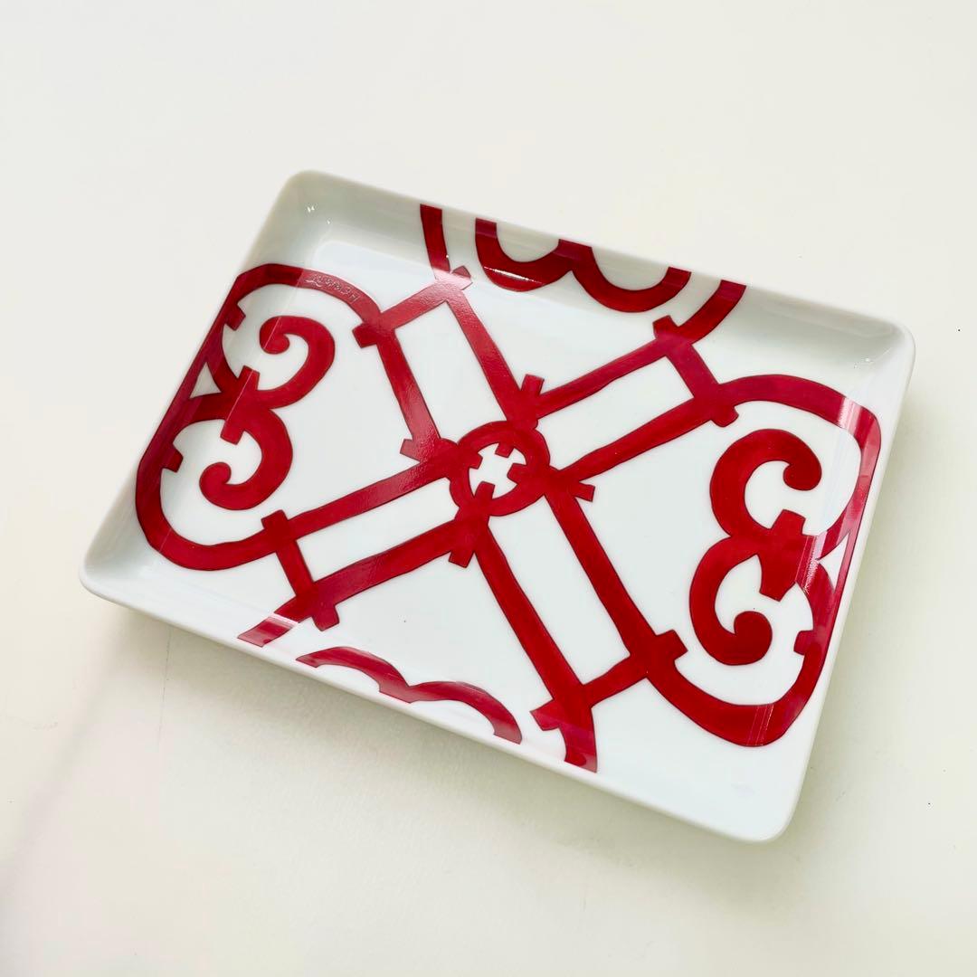 ◎ HERMES ガダルキヴィール スクエアプレート Guadalquivir