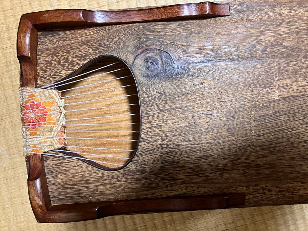 琴　玉縁　秀甫作　送料込み