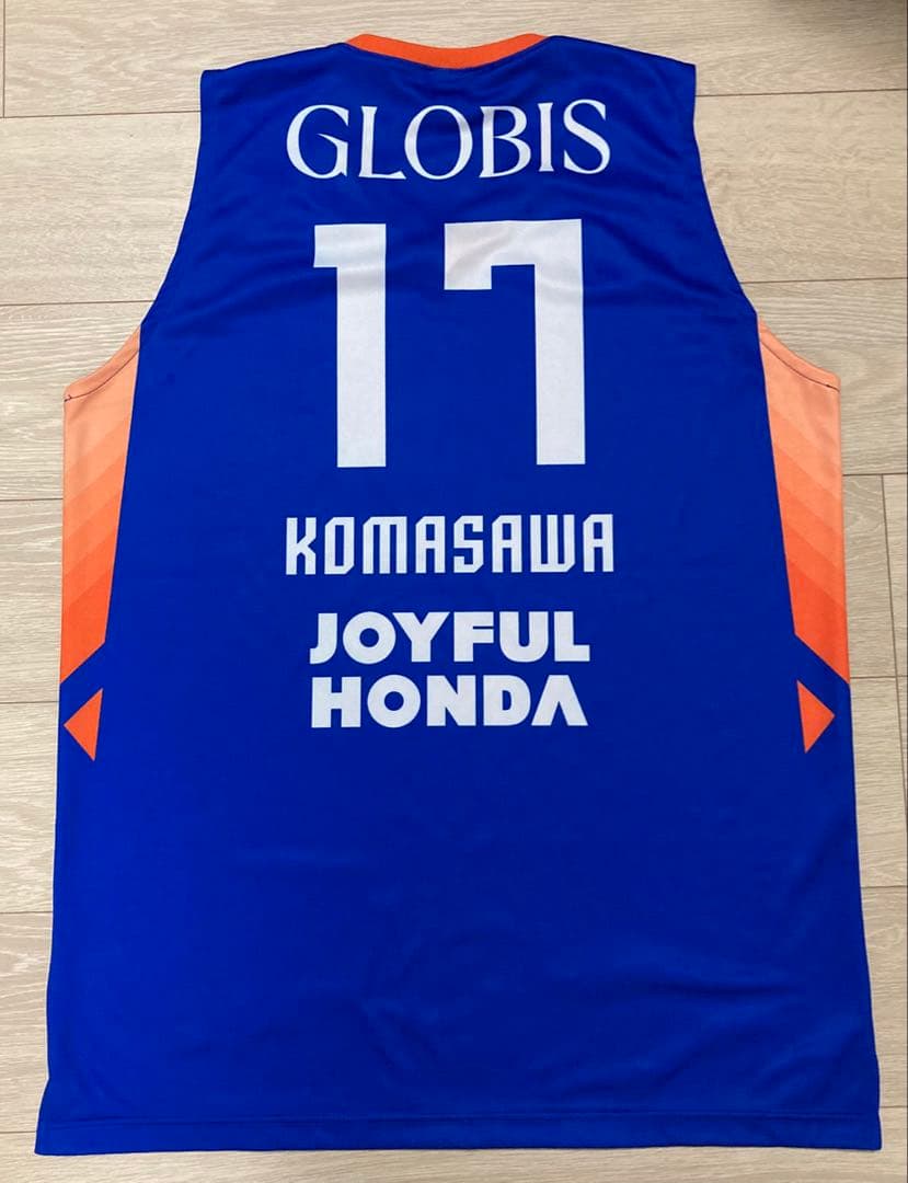 ◼︎茨城ロボッツ　駒沢颯　オーセンティックユニフォーム（4L）